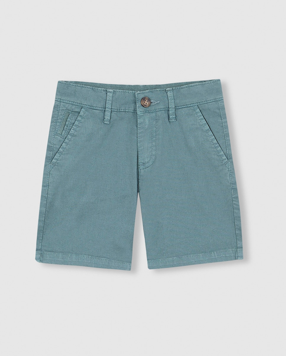 Bermudas Chino Gocco Verde-5
