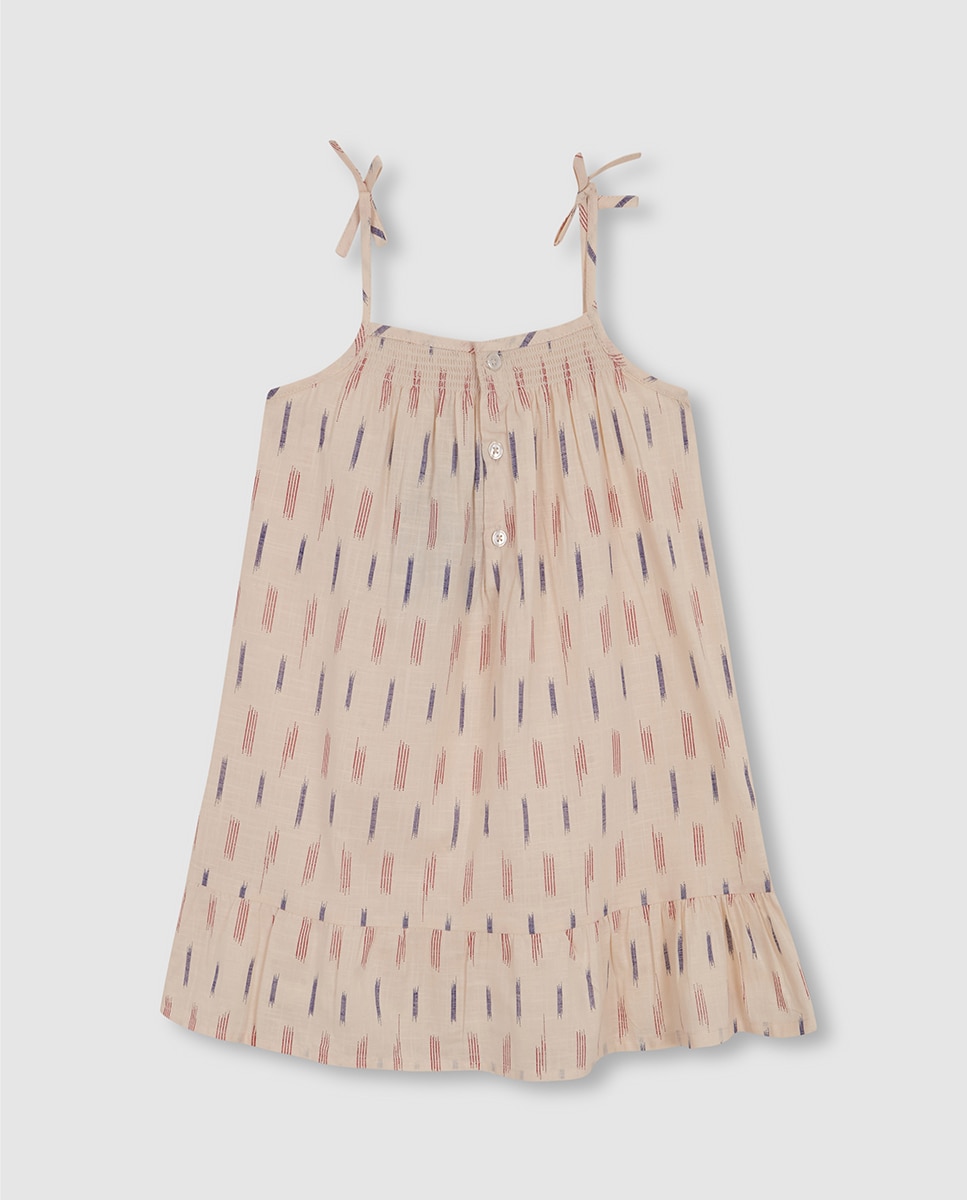 Vestido Ikat de Alças Gocco Branco-2