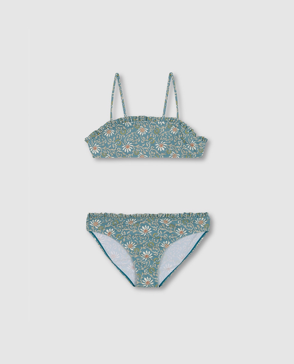 Biquíni Estampado Floral Gocco Azul-3