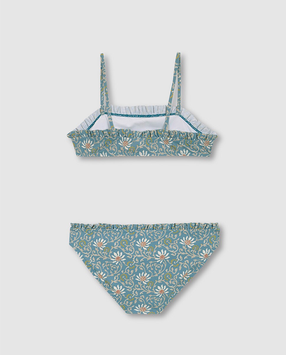 Biquíni Estampado Floral Gocco Azul-4