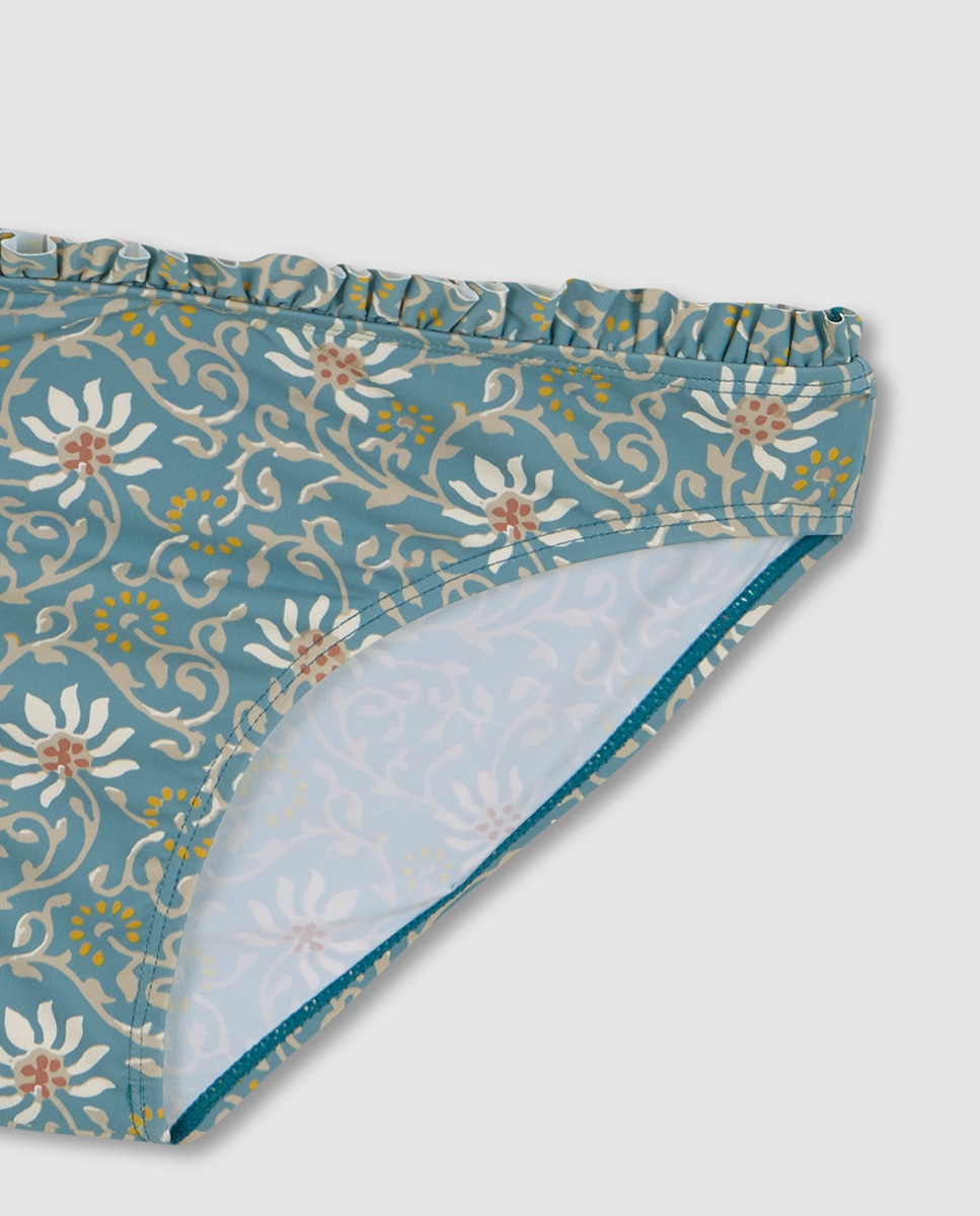 Biquíni Estampado Floral Gocco Azul-5