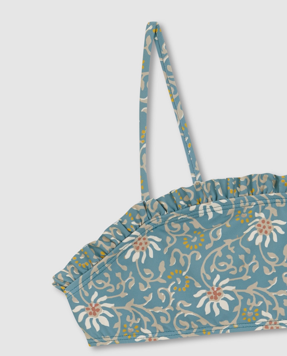 Biquíni Estampado Floral Gocco Azul-6