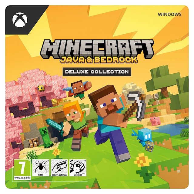 Imagen 0 de Videojuego digital Minecraft Java & Bedrock DLX Collection
