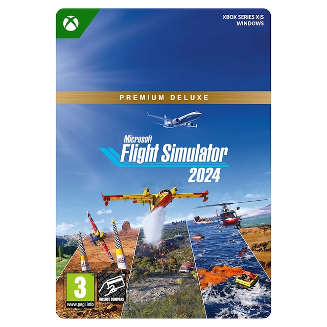Imagen 0 de Videojuego digital Microsoft Flight Simulator 2024 Premium Deluxe Edition