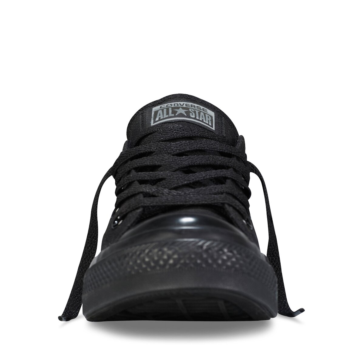 Sapatilhas baixas casual unissexo Chuck Taylor All Star em lona Converse Preto-2