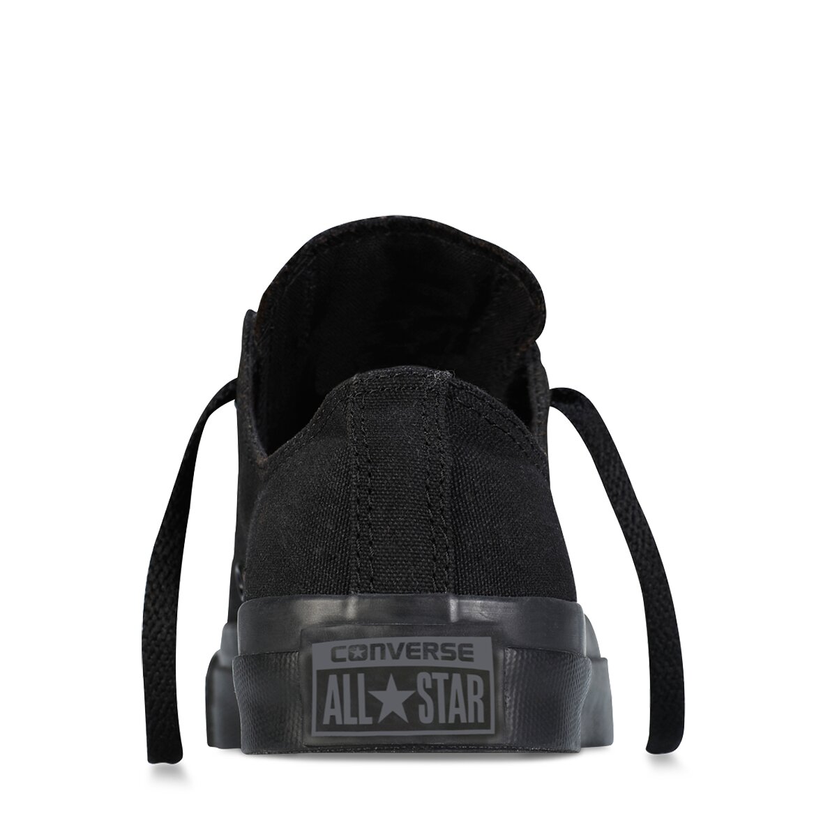 Sapatilhas baixas casual unissexo Chuck Taylor All Star em lona Converse Preto-3