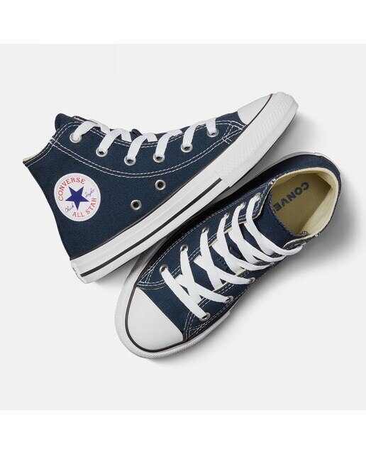 Zapatillas casual de niños Chuck Taylor All Star Alta Lona Converse - Azul marino Azul marino-3
