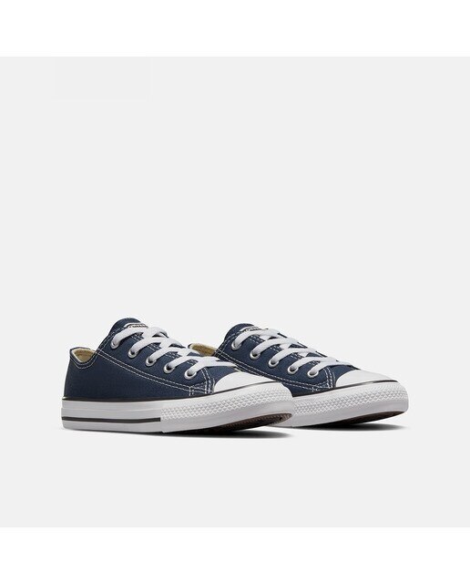 Sapatilhas casual baixas de criança Chuck Taylor All Star em lona Converse Azul-marinho-2