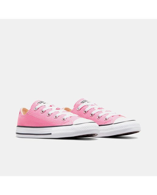 Sapatilhas casual baixas de criança Chuck Taylor All Star em lona Converse Rosa-2