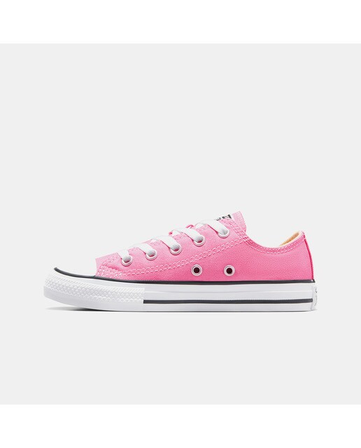 Sapatilhas casual baixas de criança Chuck Taylor All Star em lona Converse Rosa-4