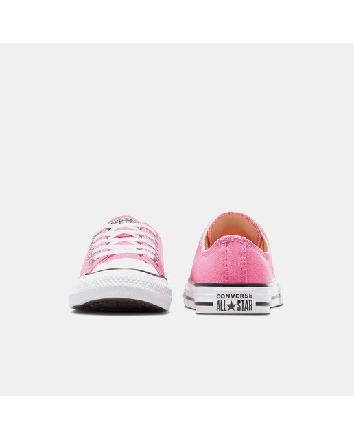 Sapatilhas casual baixas de criança Chuck Taylor All Star em lona Converse Rosa-5