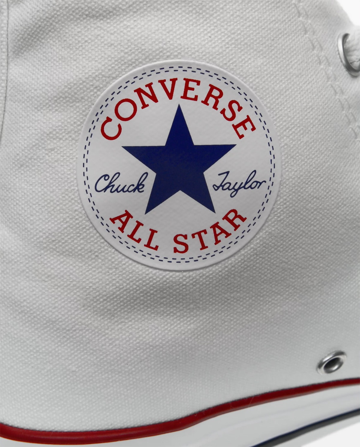 Zapatillas casual unisex Chuck Taylor All Star Alta Lona Converse - Blanco Blanco-8