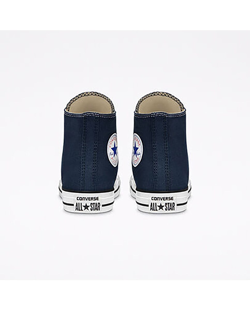 Sapatilhas altas casual unissexo Chuck Taylor All Star em lona Converse Azul-marinho-5
