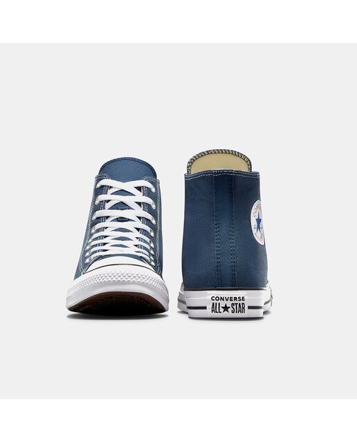 Sapatilhas altas casual unissexo Chuck Taylor All Star em lona Converse Azul-marinho-7