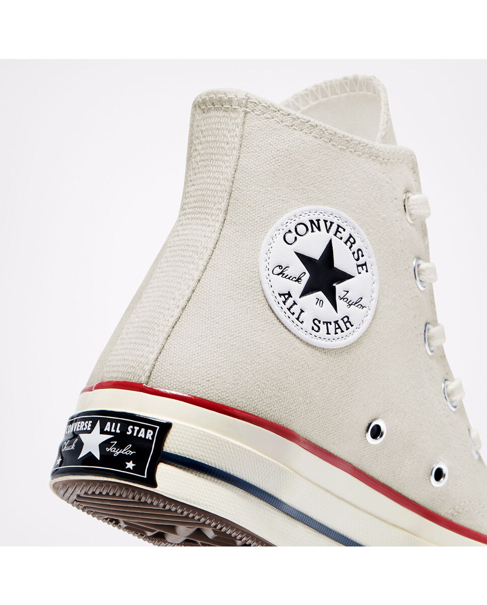 Imagen 7 de Zapatillas casual unisex Chuck Taylor 70 alta de lona Converse - Arena Arena