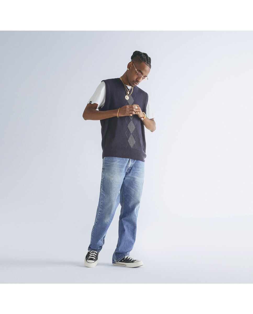Sapatilhas baixas casual unissexo Chuck Taylor 70 de lona Converse Preto-8