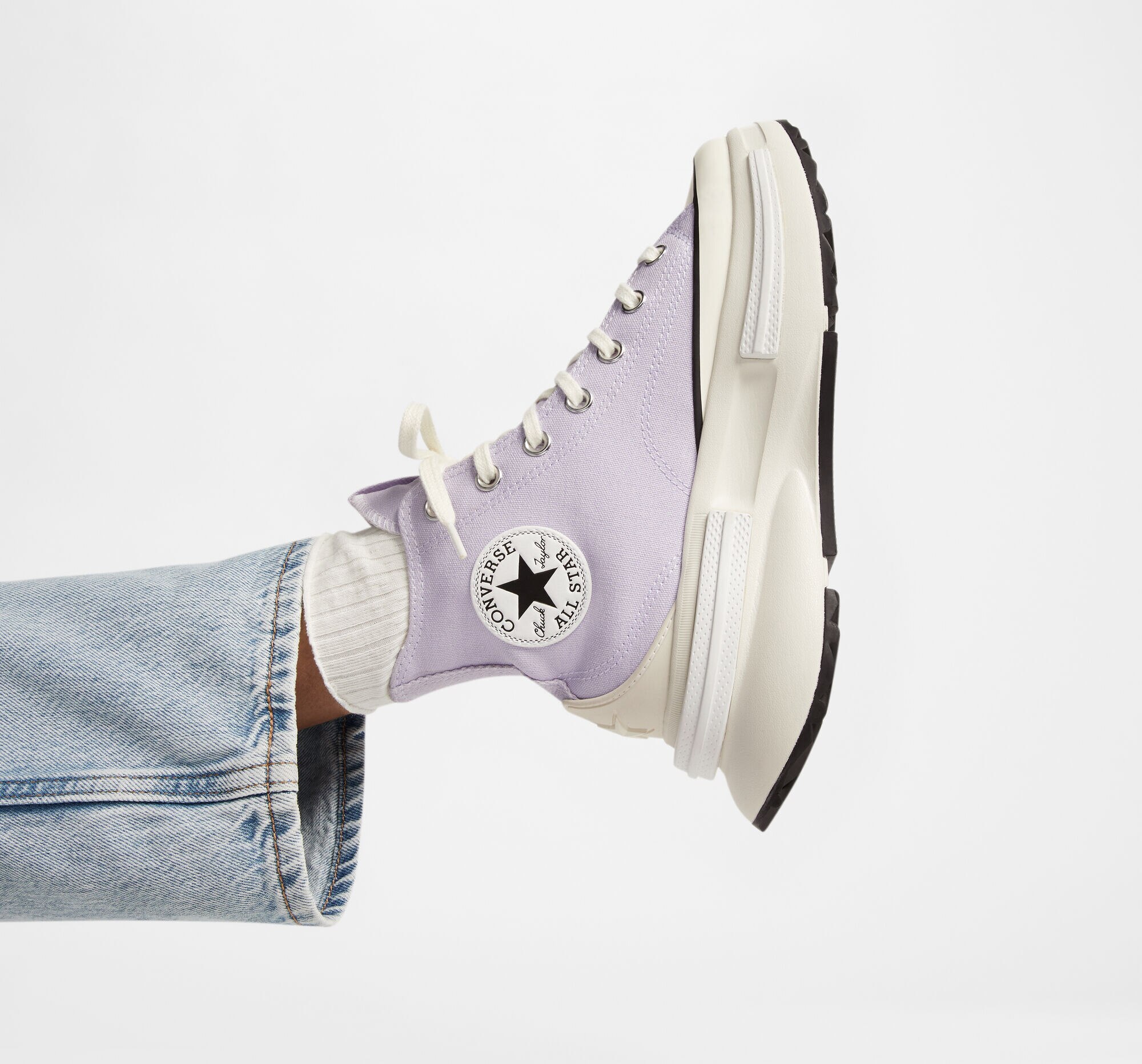 Sapatilhas Casual Altas Unissexo Run Star Legacy CX Seasonal Color Violeta-8