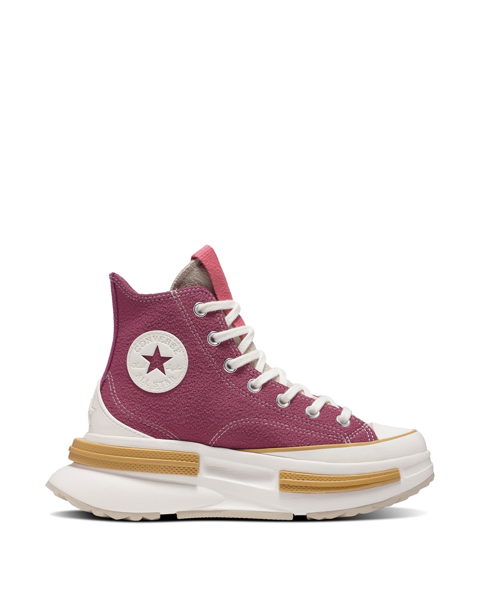Sapatilhas Casual Altas Unissexo Run Star Legacy CX Workwear Textiles Cereja-1