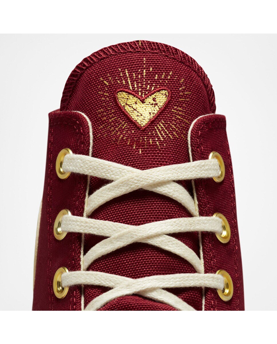 Sapatilhas Casual Altas de Mulher Chuck 70 Valentines Day Grená-7