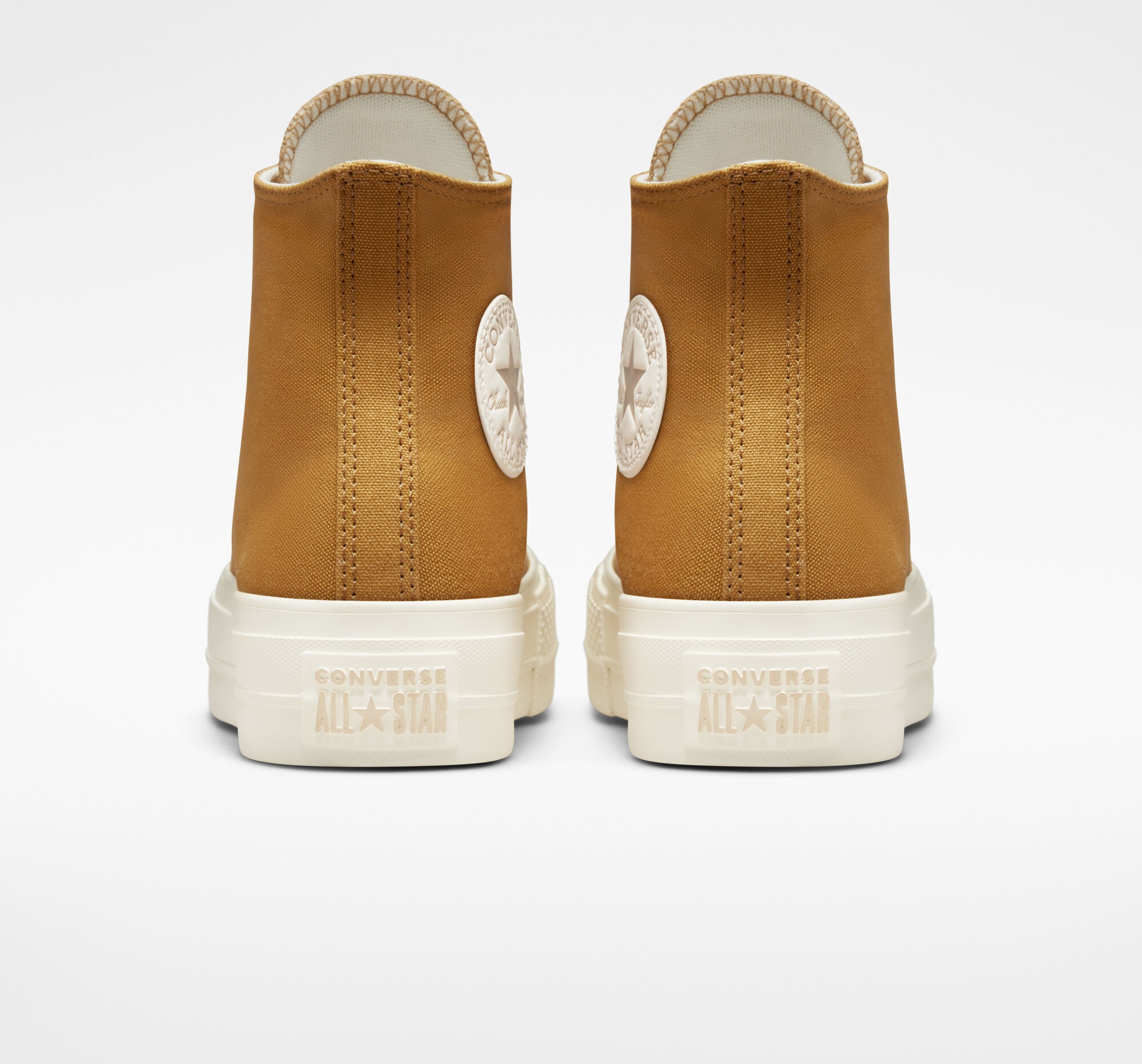 Sapatilhas Casual Altas de Mulher Chuck Taylor All Star Lift Platform - Tonal Gold Dourado-5