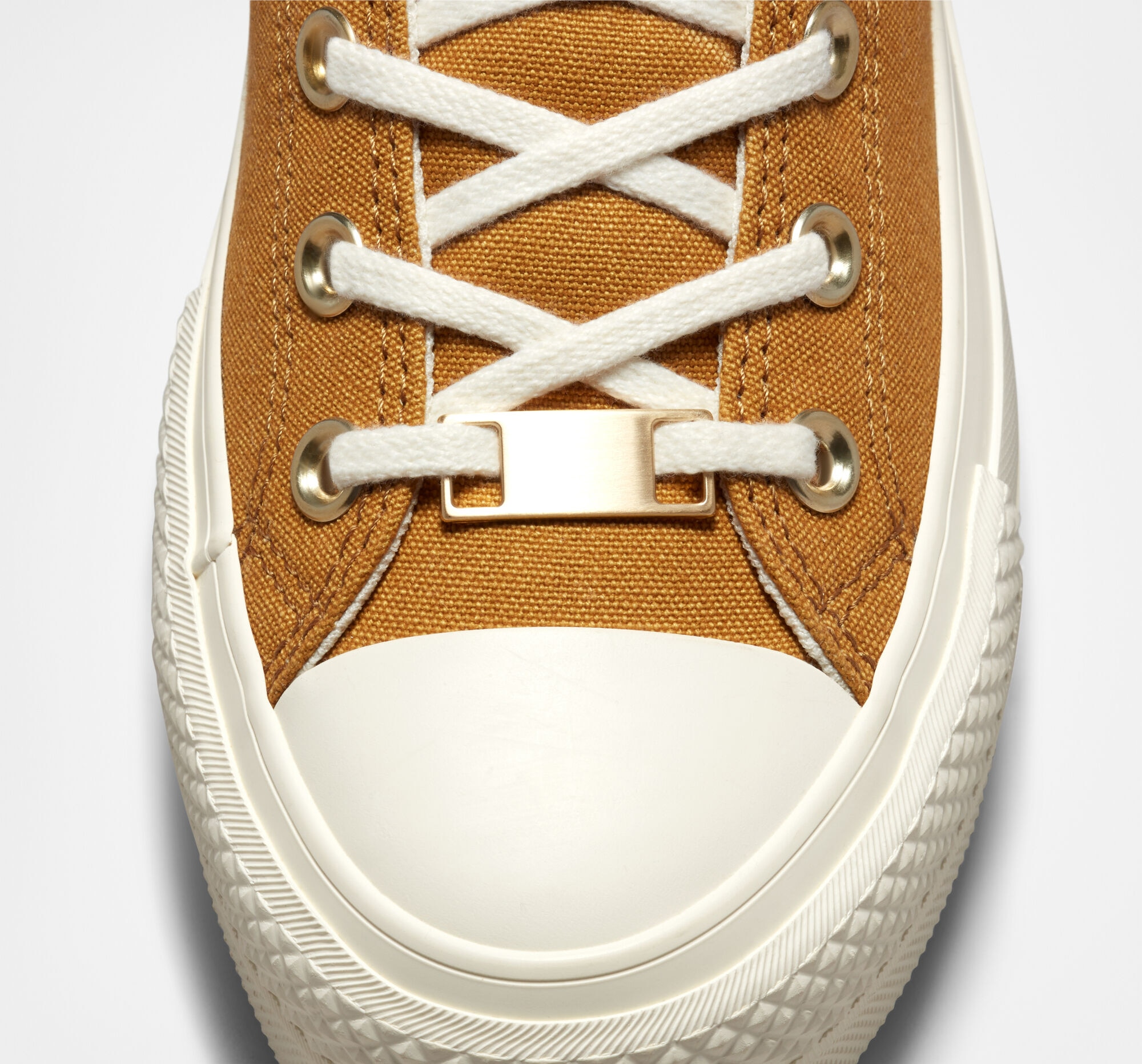 Sapatilhas Casual Altas de Mulher Chuck Taylor All Star Lift Platform - Tonal Gold Dourado-7
