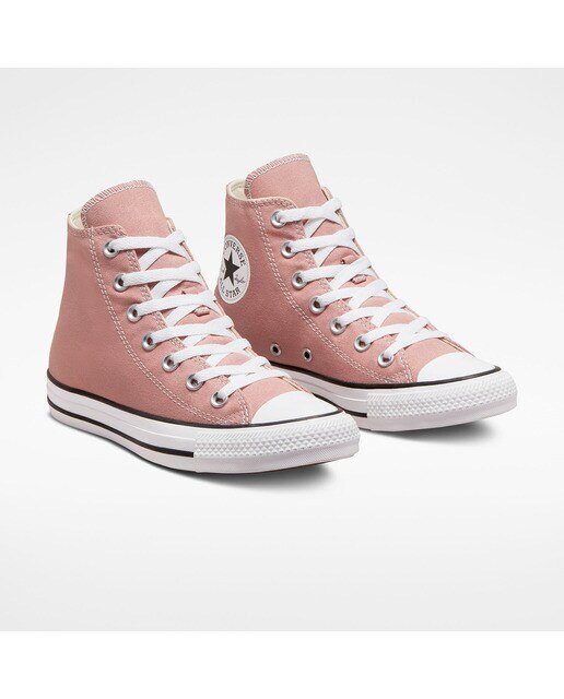 Sapatilhas Casual Altas Unissexo Chuck Taylor All Star Seasonal Color Rosa-2