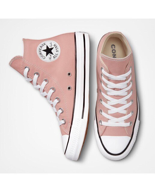 Sapatilhas Casual Altas Unissexo Chuck Taylor All Star Seasonal Color Rosa-3
