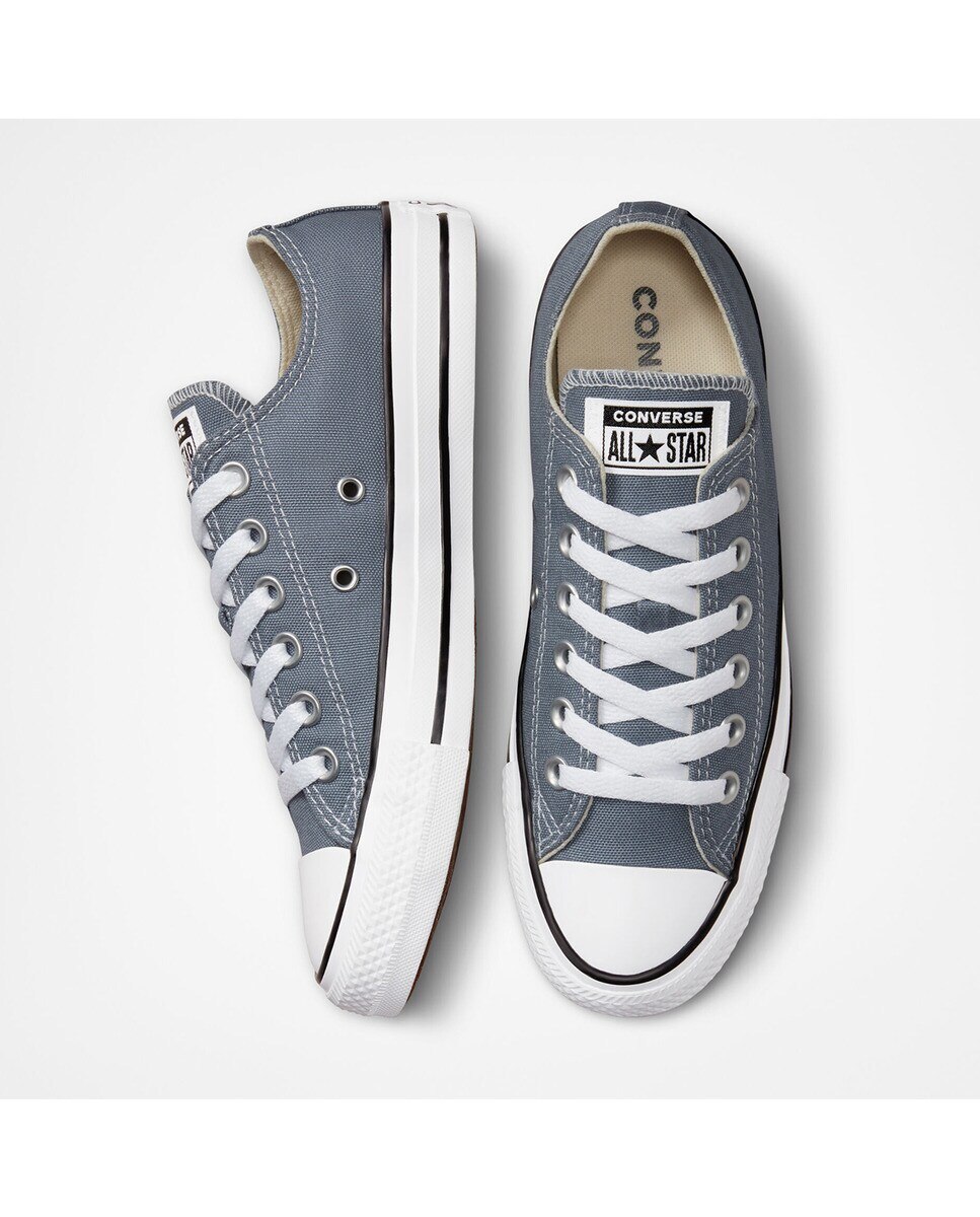 Sapatilhas Casual Baixas Unissexo Chuck Taylor All Star Seasonal Color Cinzento azulado-3