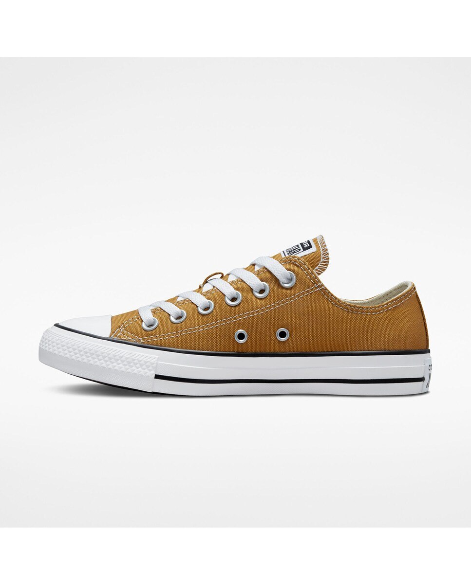 Sapatilhas Casual Baixas Unissexo Chuck Taylor All Star Seasonal Color Mostarda-4