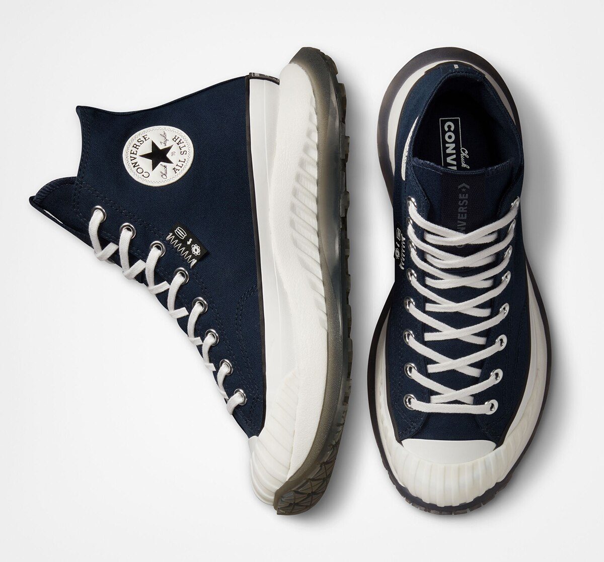 Sapatilhas Casual Altas Unissexo Chuck 70 AT-CX Future Utility Azul-marinho-3