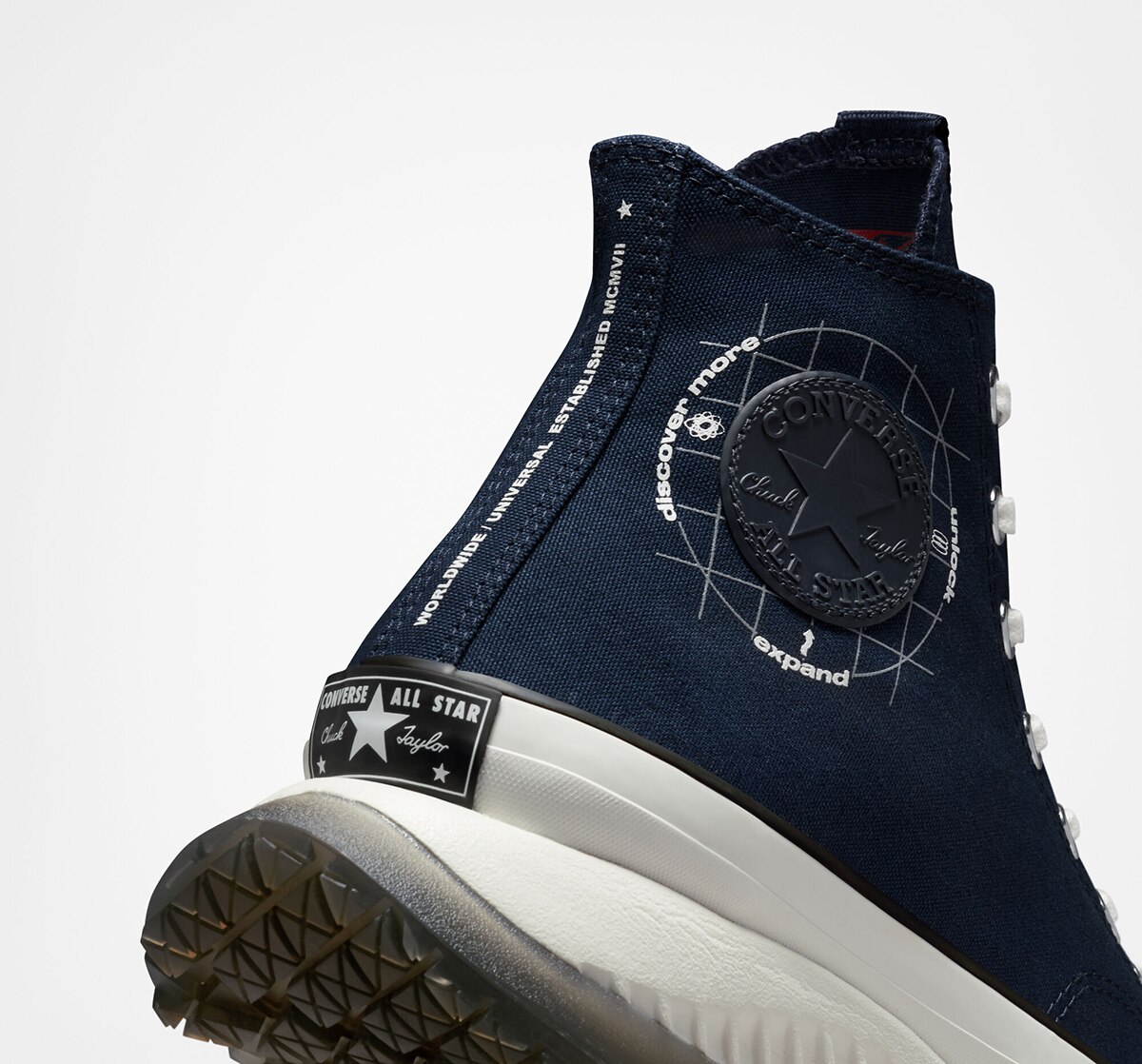 Sapatilhas Casual Altas Unissexo Chuck 70 AT-CX Future Utility Azul-marinho-7