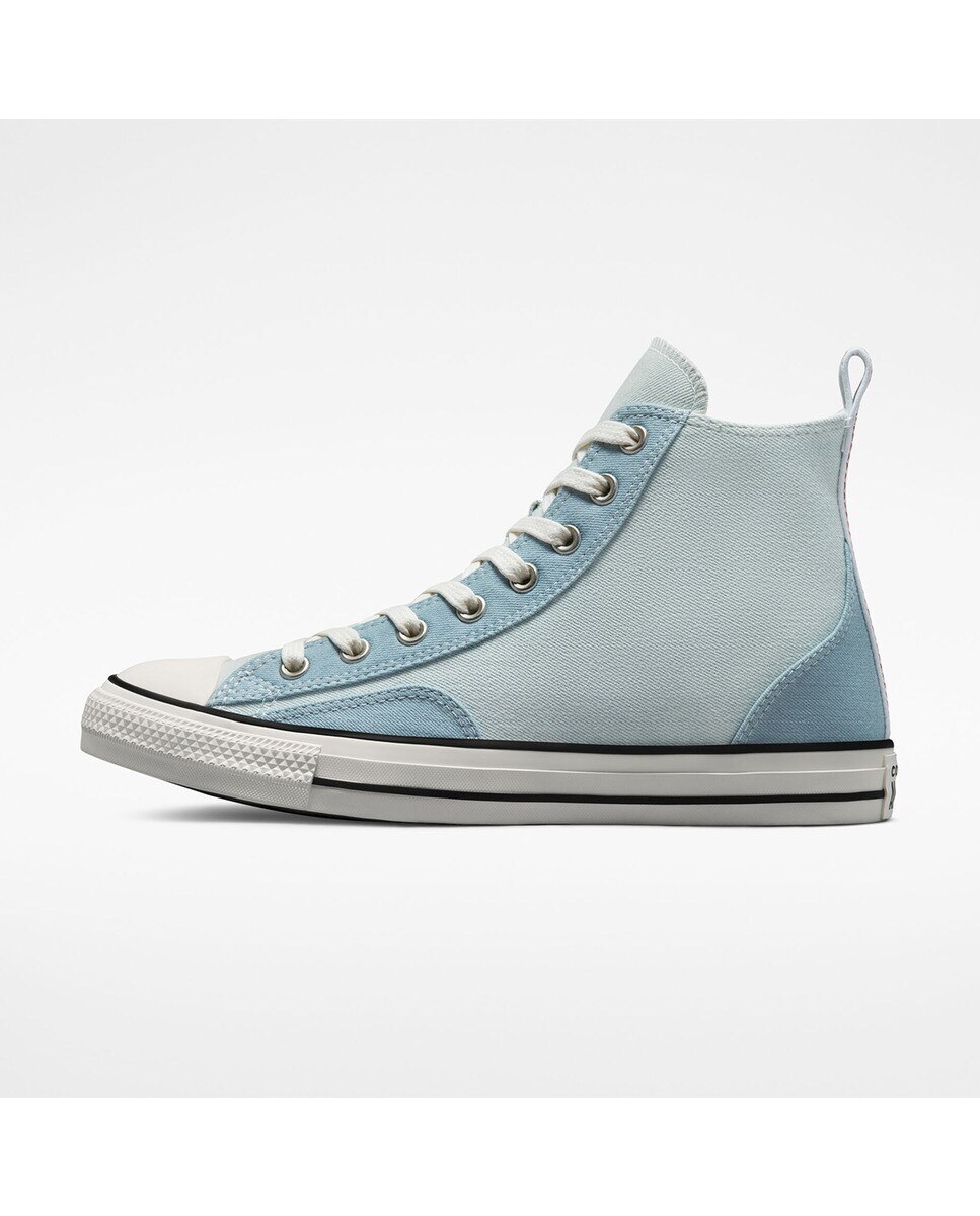 Sapatilhas Casual Altas Unissexo Chuck Taylor All Star Workwear Denim Azul-4