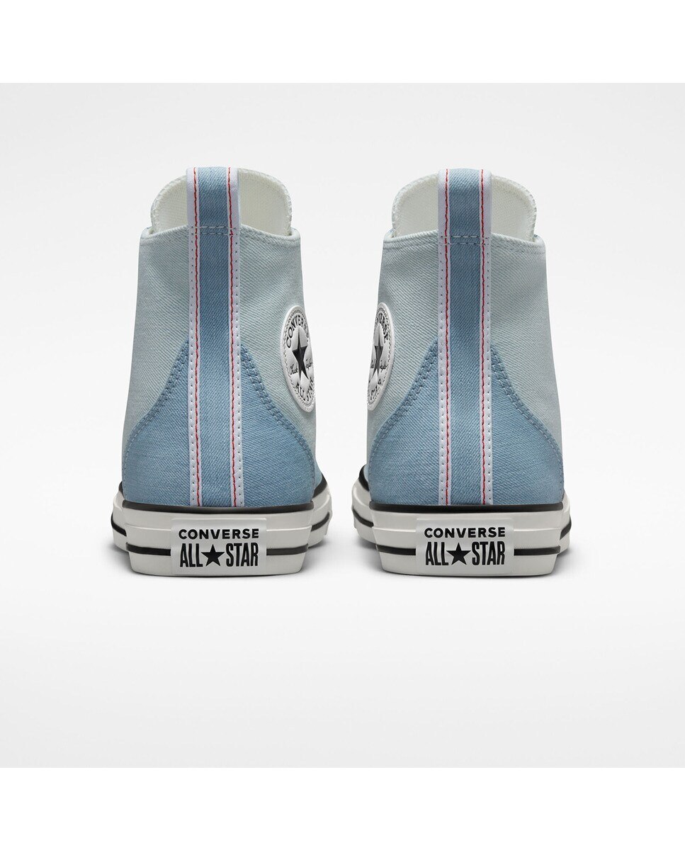 Sapatilhas Casual Altas Unissexo Chuck Taylor All Star Workwear Denim Azul-5