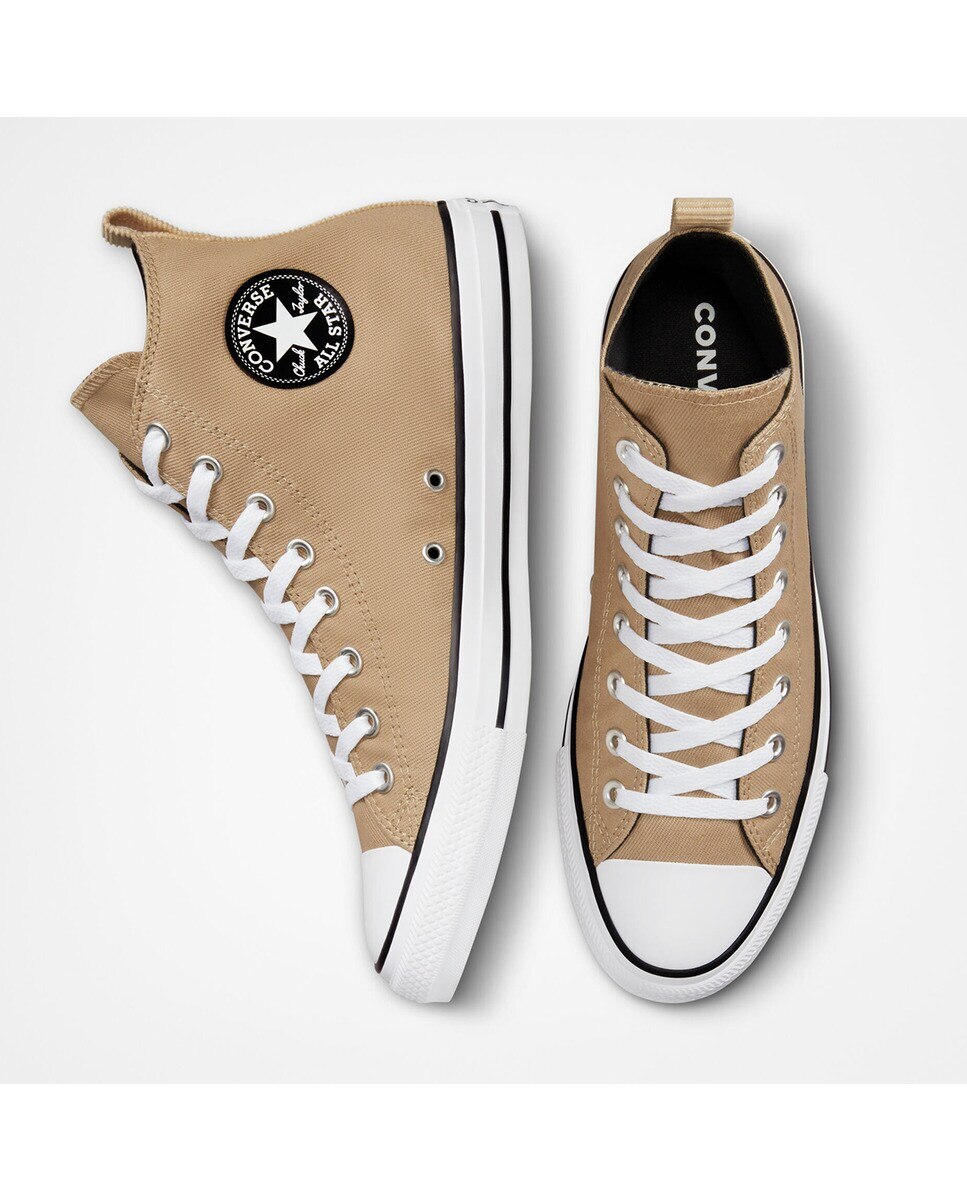 Sapatilhas Casual Altas Unissexo Chuck Taylor All Star Workwear Caqui-3