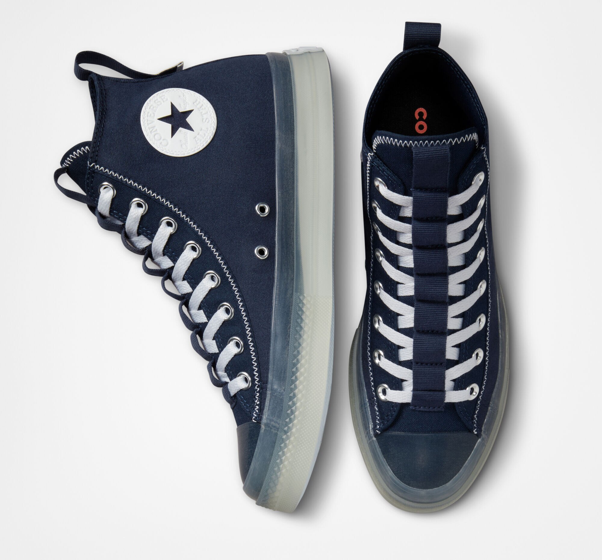 Sapatilhas Casual Altas Unissexo Chuck Taylor All Star CX Explore Azul-3
