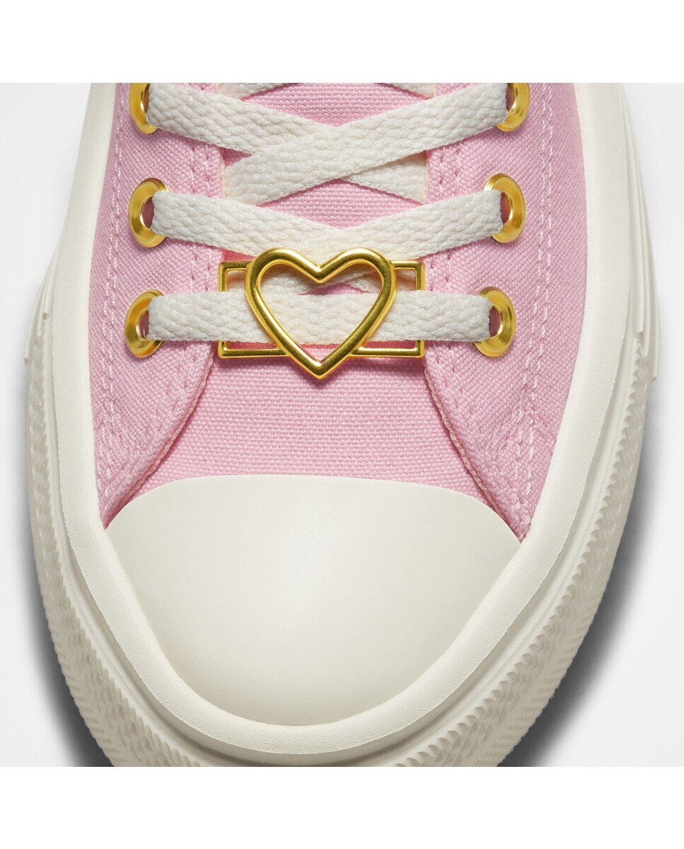 Sapatilhas Casual Altas de Mulher Chuck Taylor All Star Move Platform Hearts Rosa-8