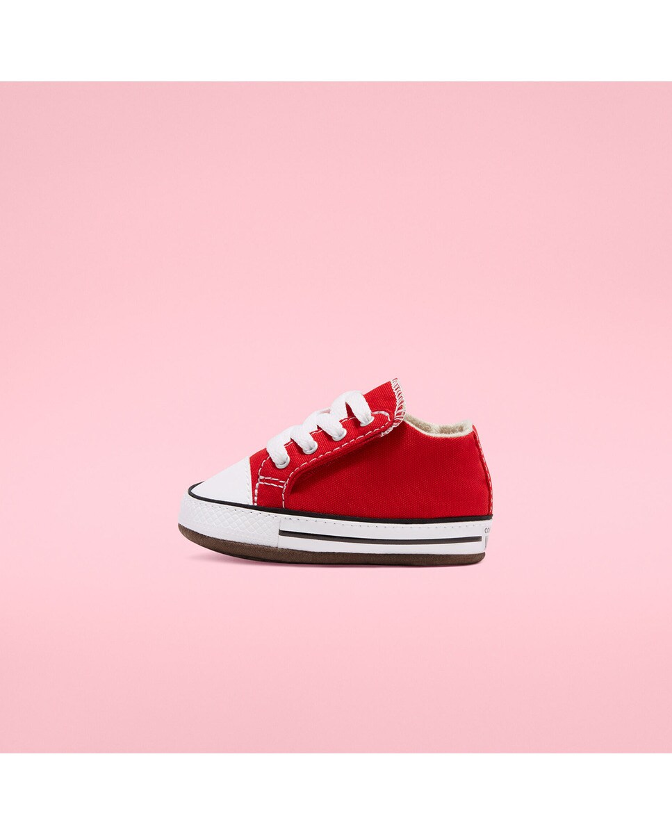 Sapatos Médios de Bebé Chuck Taylor All Star Cribster Canvas Vermelho-4