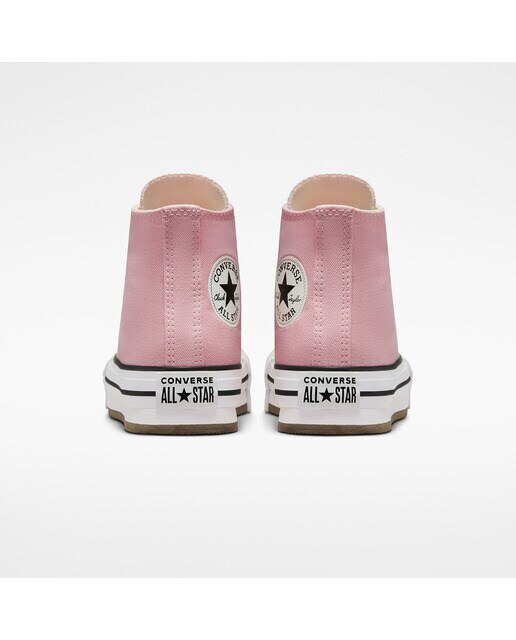 Sapatilhas Casual Altas de Criança Chuck Taylor All Star Eva Lift Platform Seasonal Color Rosa-5