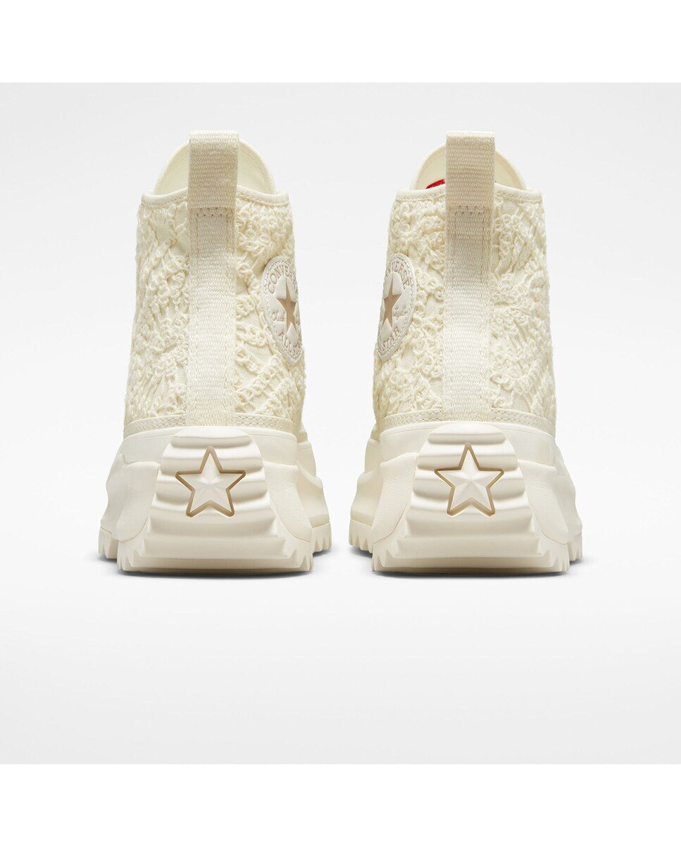 Sapatilhas Casual Altas Unissexo Run Star Hike Festival Daisy Cord Branco-5