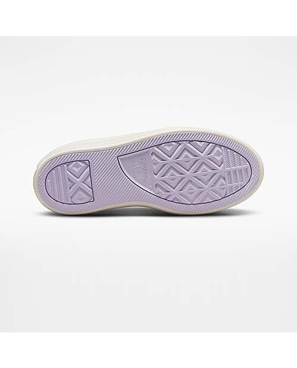 Sapatilhas Casual de Mulher Chuck Taylor All Star Move Pop Words Altas Preto-6