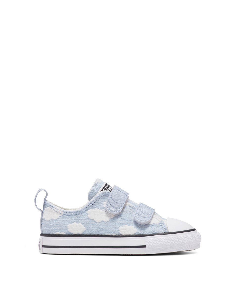 Sapatilhas Casual Baixas de Bebé Chuck Taylor All Star Easy-On Clouds Azul-1
