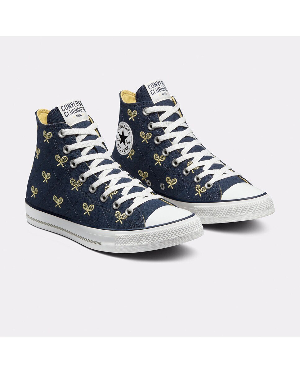 Sapatilhas Casual Altas Unissexo Chuck Taylor All Star Construct Azul-marinho-2