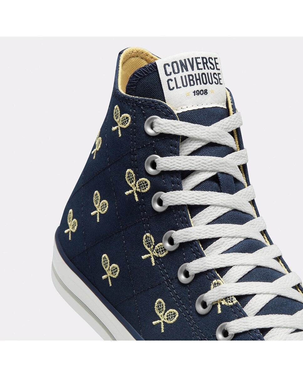 Sapatilhas Casual Altas Unissexo Chuck Taylor All Star Construct Azul-marinho-7