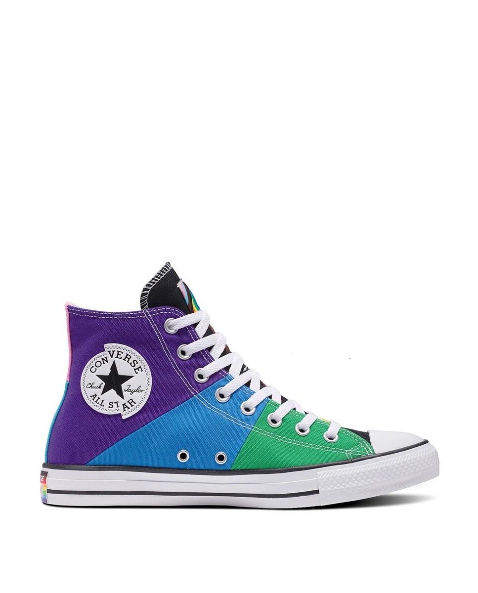 Sapatilhas Altas Casual Unissexo Chuck Taylor All Star Pride Multicolor-1