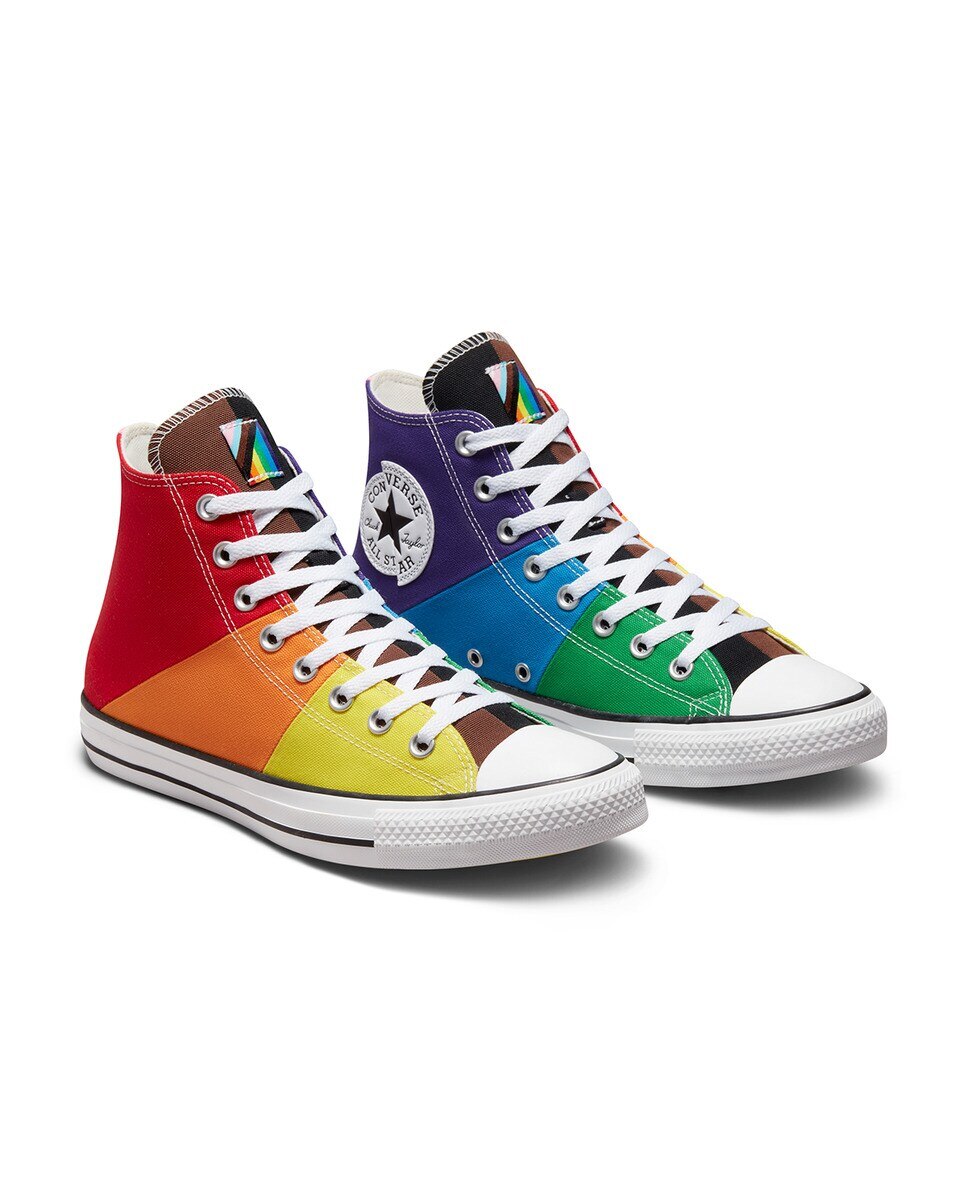 Sapatilhas Altas Casual Unissexo Chuck Taylor All Star Pride Multicolor-2