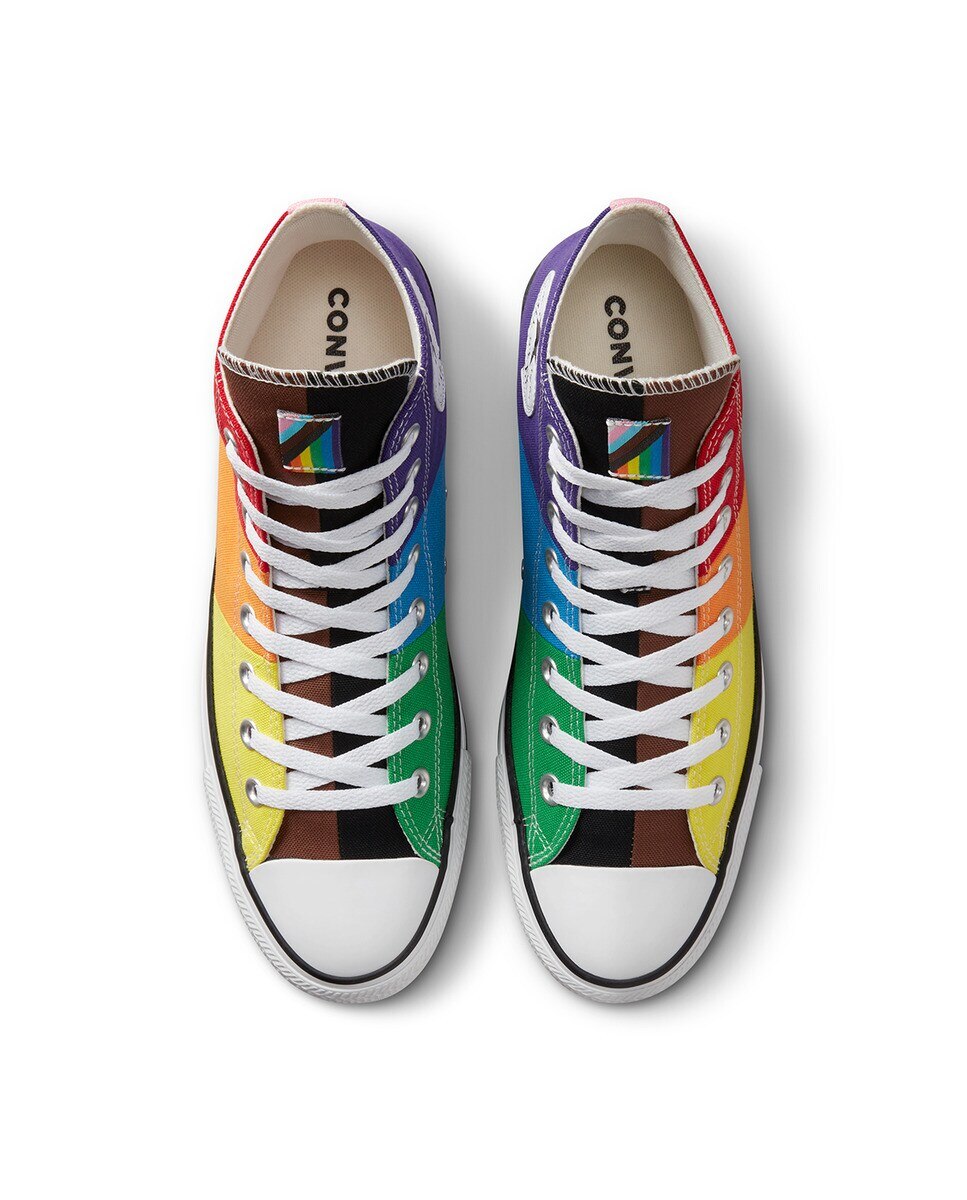 Sapatilhas Altas Casual Unissexo Chuck Taylor All Star Pride Multicolor-3