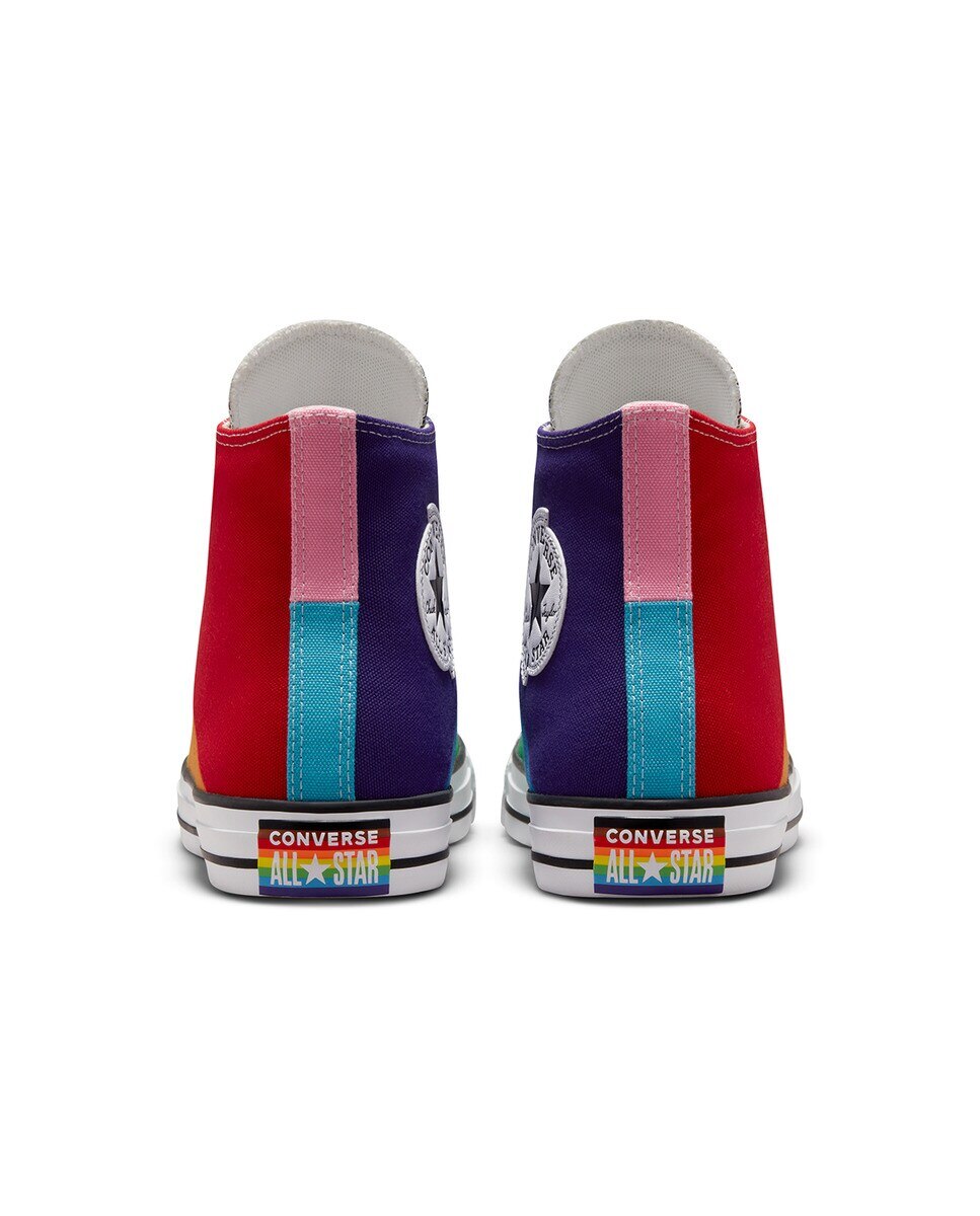 Sapatilhas Altas Casual Unissexo Chuck Taylor All Star Pride Multicolor-5