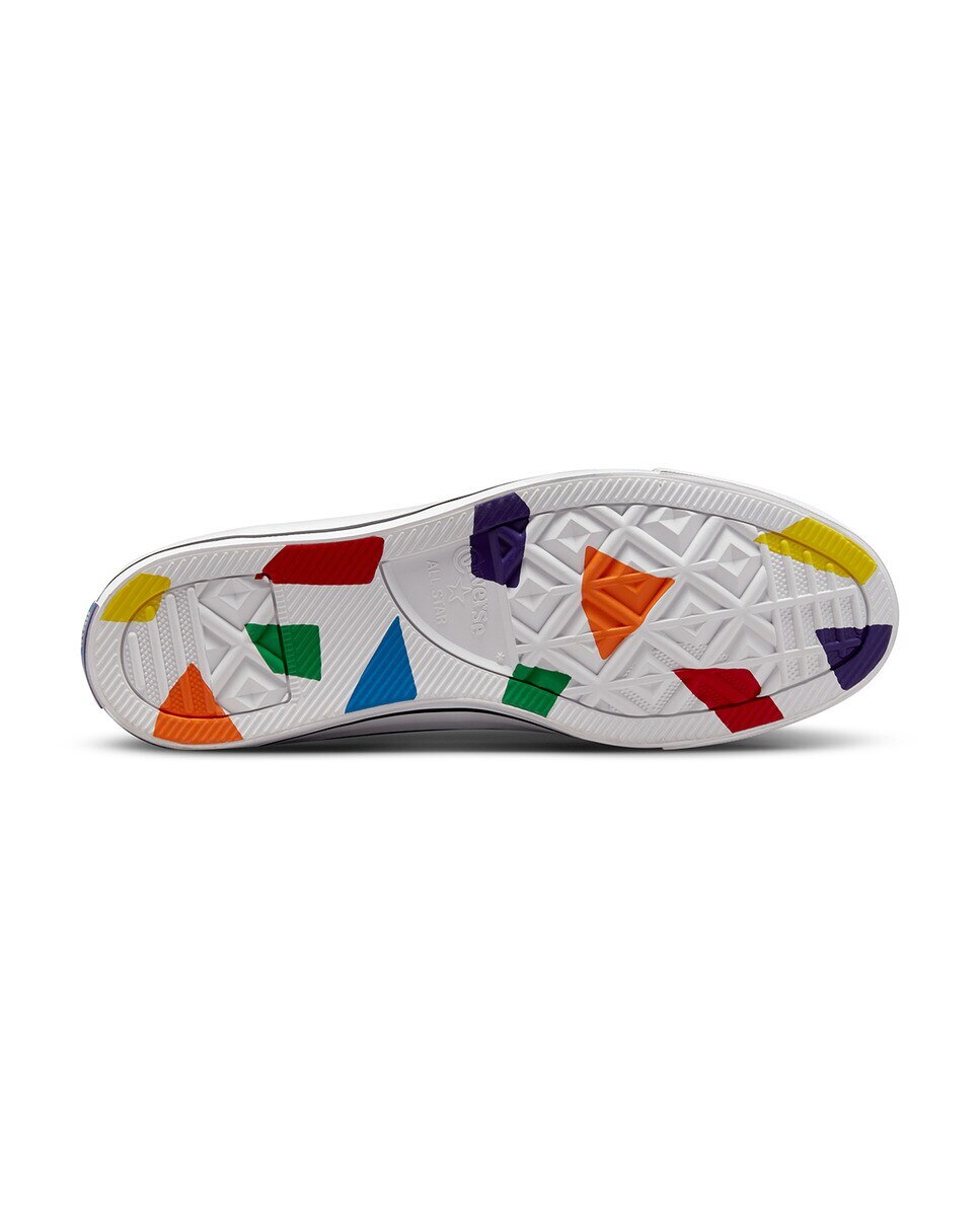 Sapatilhas Altas Casual Unissexo Chuck Taylor All Star Pride Multicolor-6