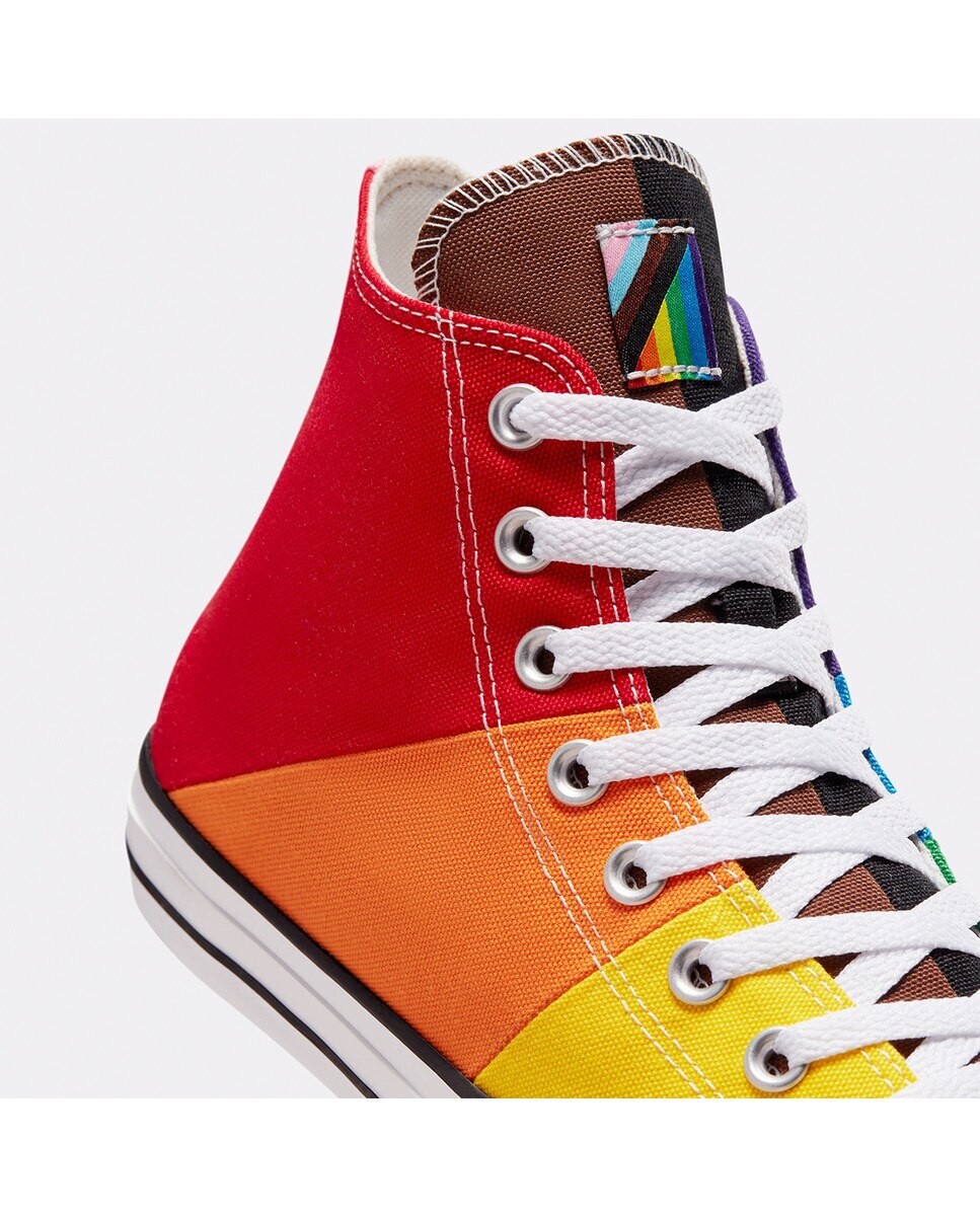 Sapatilhas Altas Casual Unissexo Chuck Taylor All Star Pride Multicolor-8