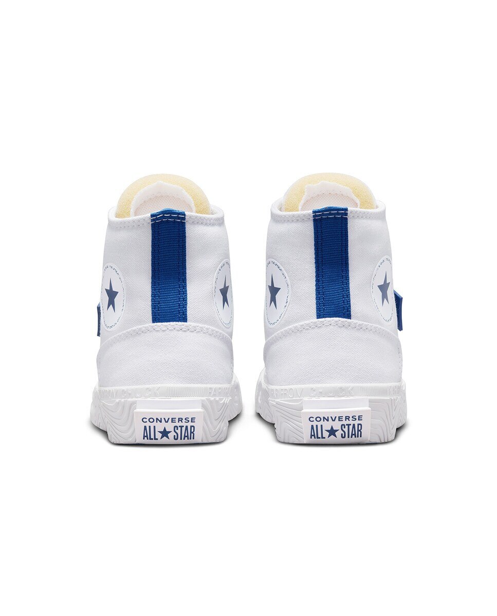 Sapatilhas Casual de Criança Chuck Taylor Alt Star Retro Sport Block Alta Branco-5